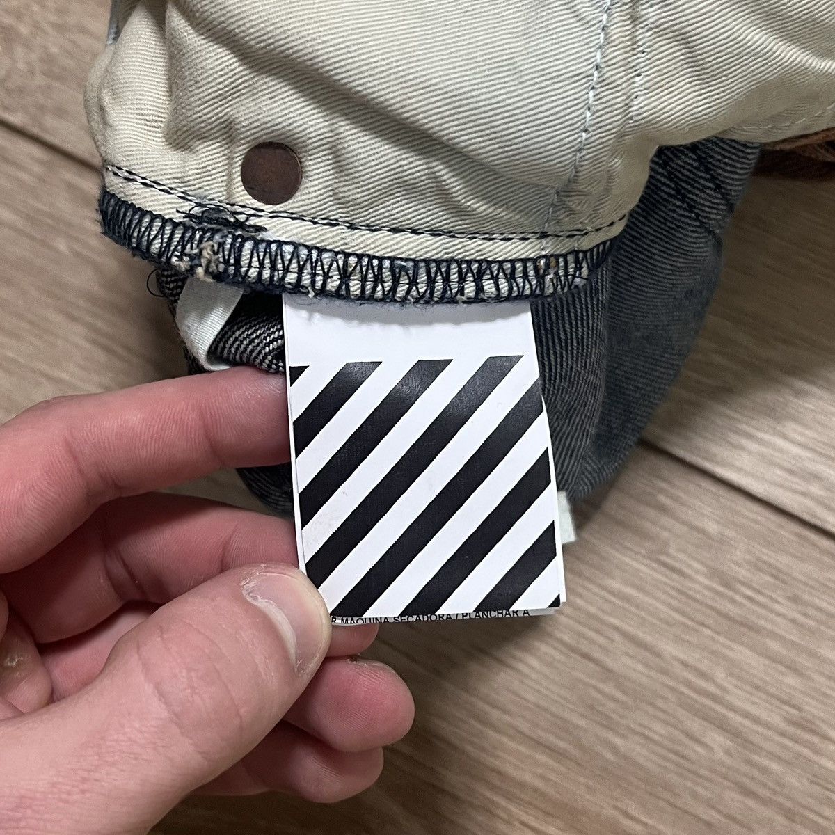 Off-White OFF-WHITE DENIM JEANS Size US 31 - 17 Thumbnail