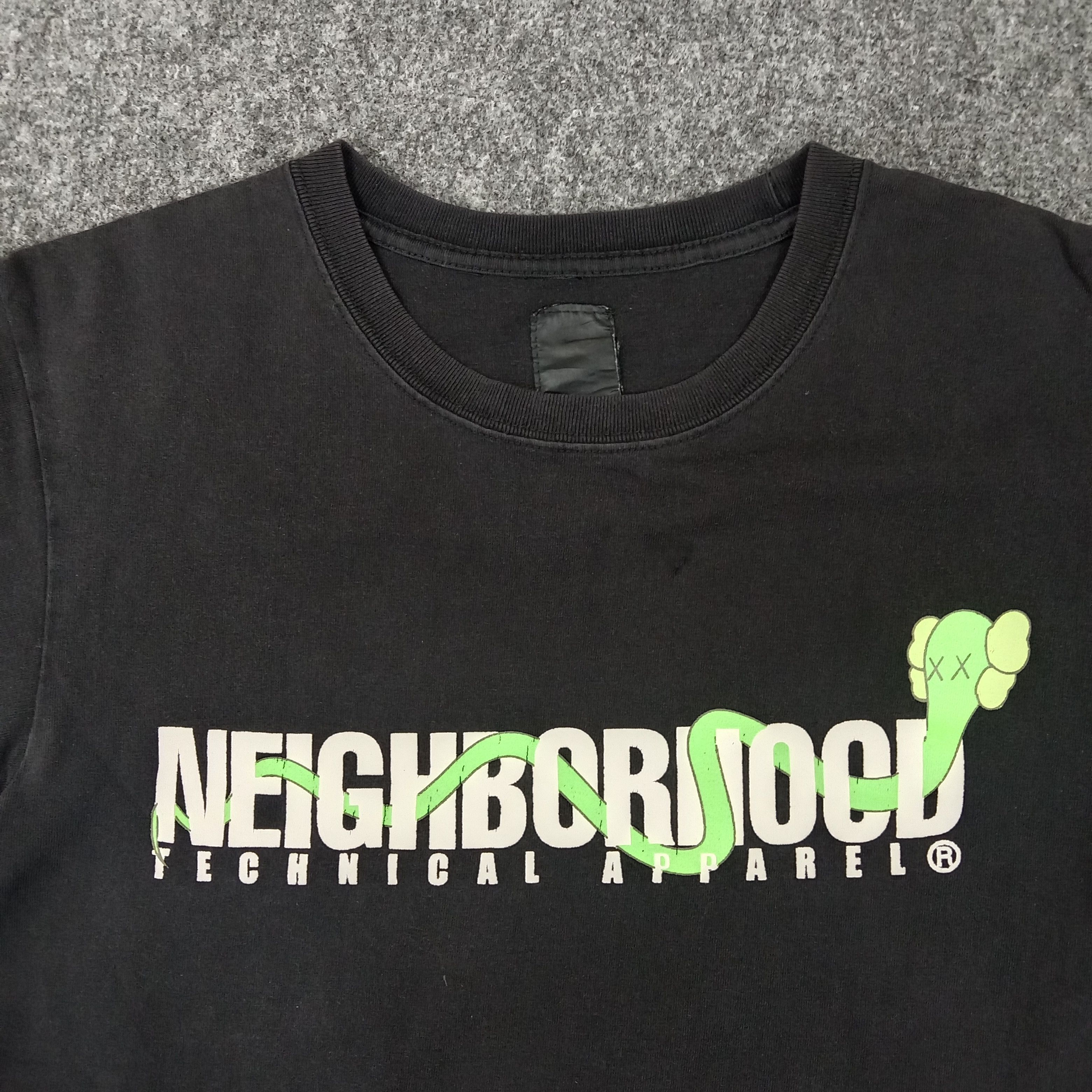 Japanese Brand × Vintage Neighborhood X Original Fake Japanese Brand Tshirt Size US M / EU 48-50 / 2 - 2 Thumbnail