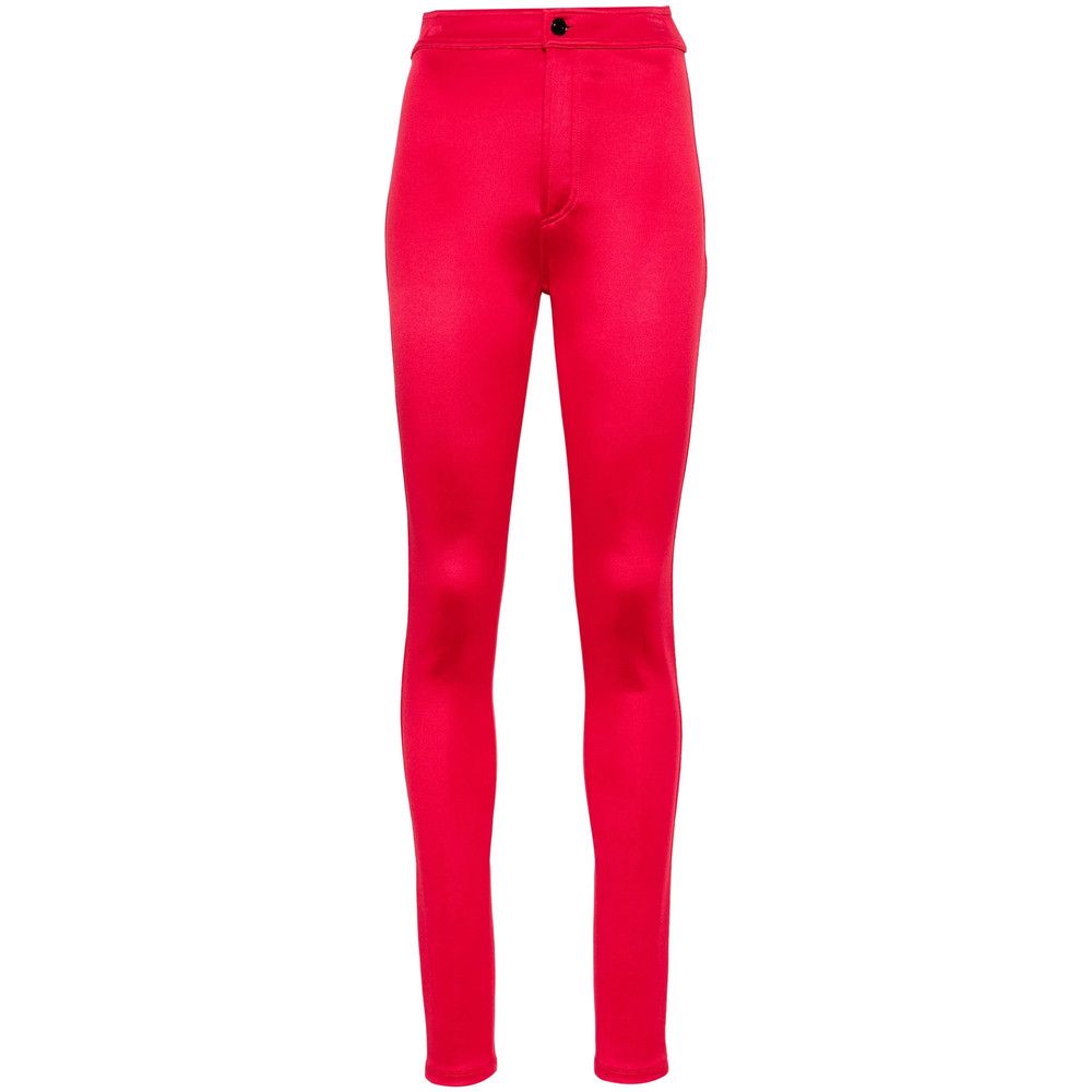 Saint Laurent Paris Saint Laurent RED Trousers - Skinny Trousers Size 27" / US 4 / IT 40 - 1 Thumbnail