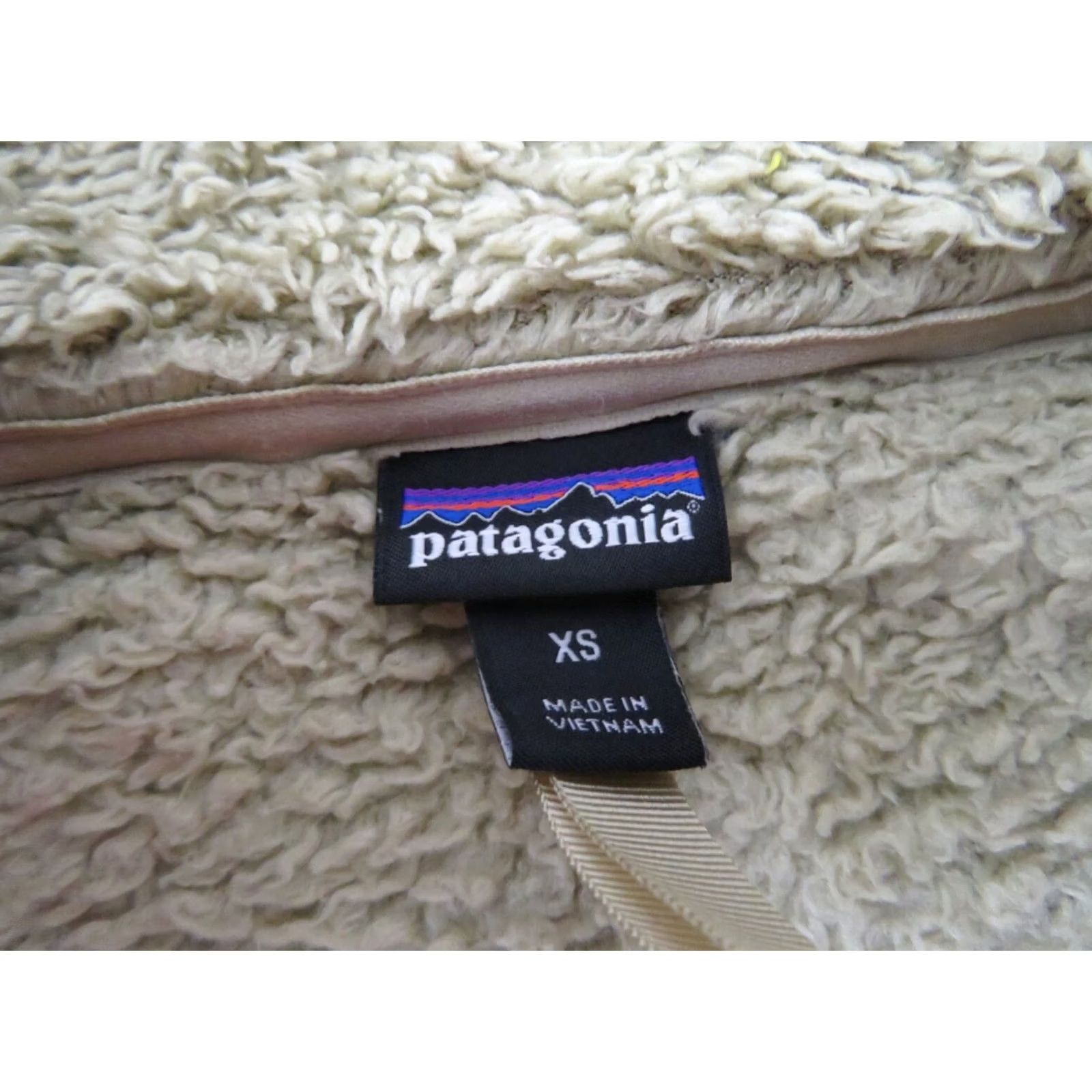 Patagonia Patagonia Los Gatos Jacket Womens XS Fuzzy Sherpa Deep Pile Fabric Scraps for Crafts Size XS / US 0-2 / IT 36-38 - 6 Thumbnail