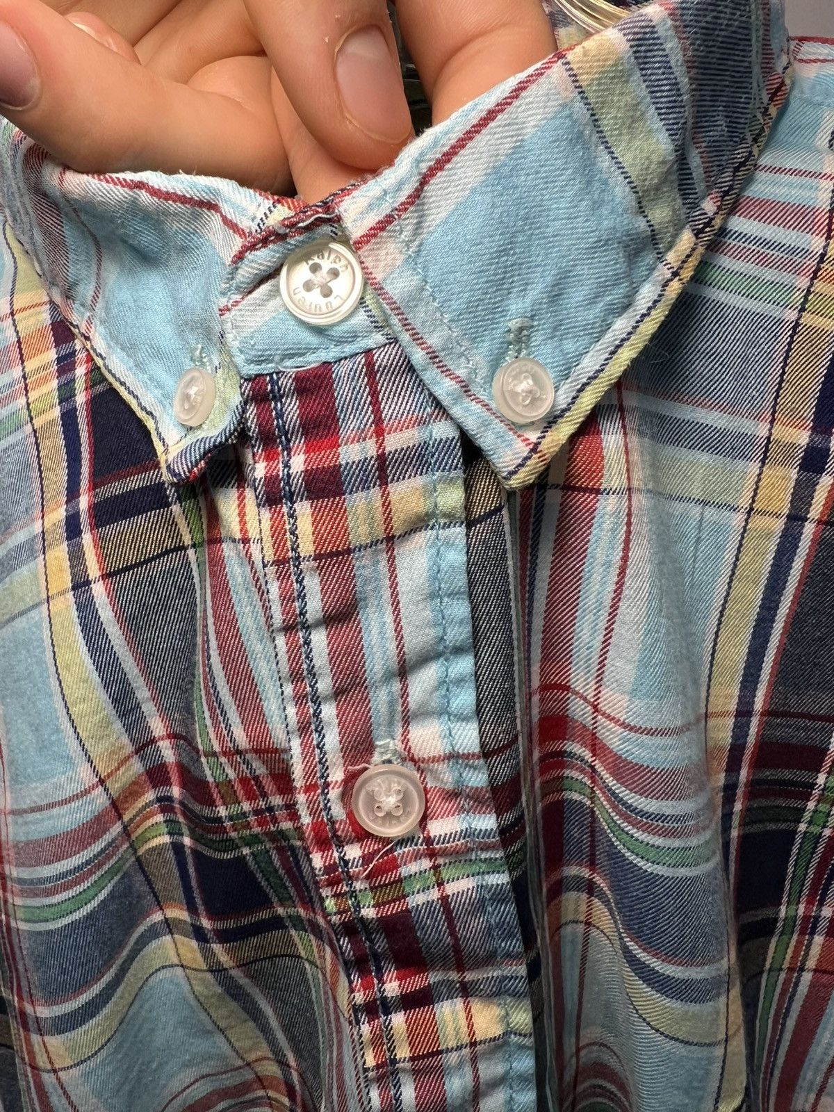 Polo Ralph Lauren Vintage Polo Ralph Lauren multi colour plaid button up shirt Size US XL / EU 56 / 4 - 6 Thumbnail