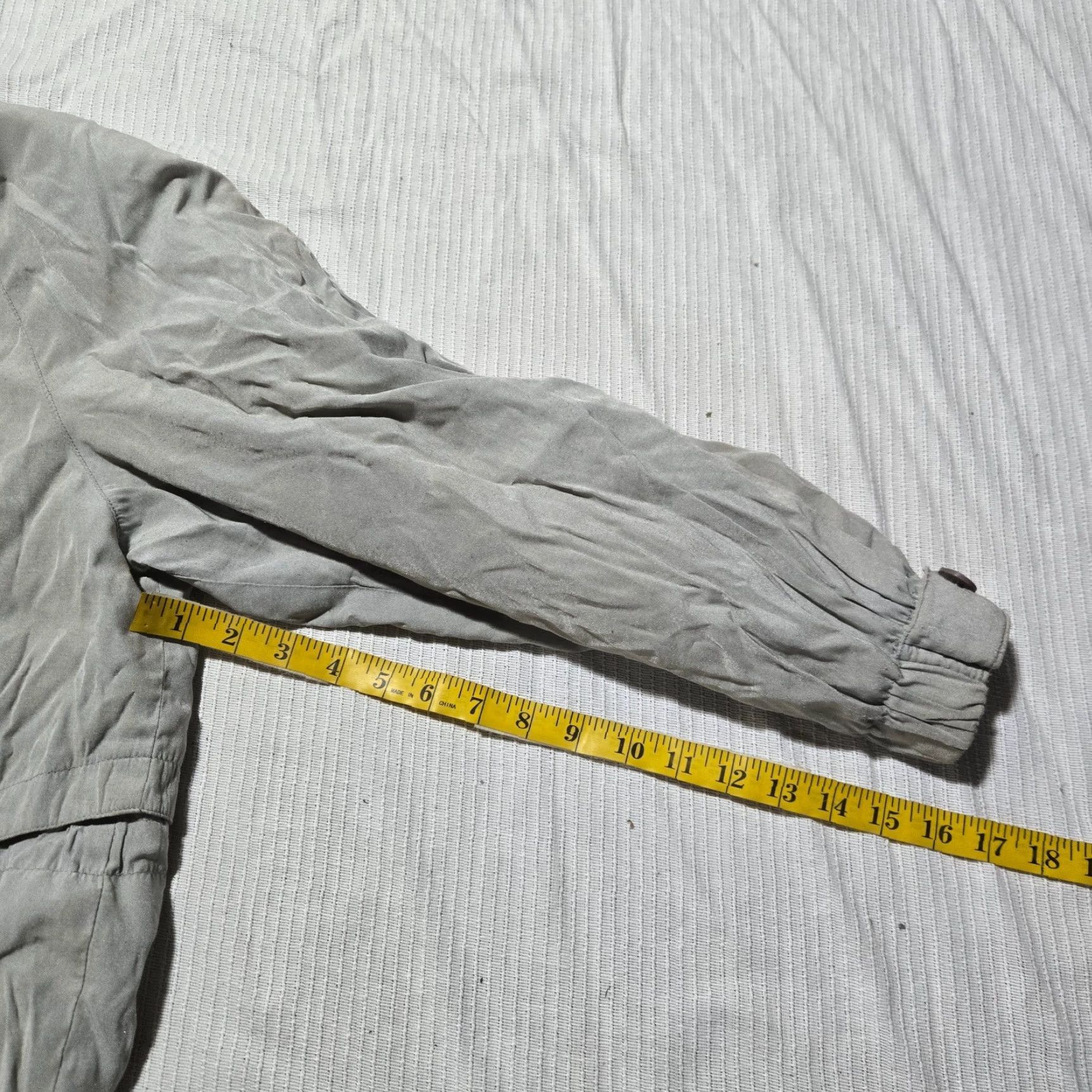 Vintage Jacqueline Ferrar Jacket Women Beige/Brown Adult Size S Small Zip Button Coat/ Jacket for All Occasion Womens Size S / US 4 / IT 40 - 7 Thumbnail