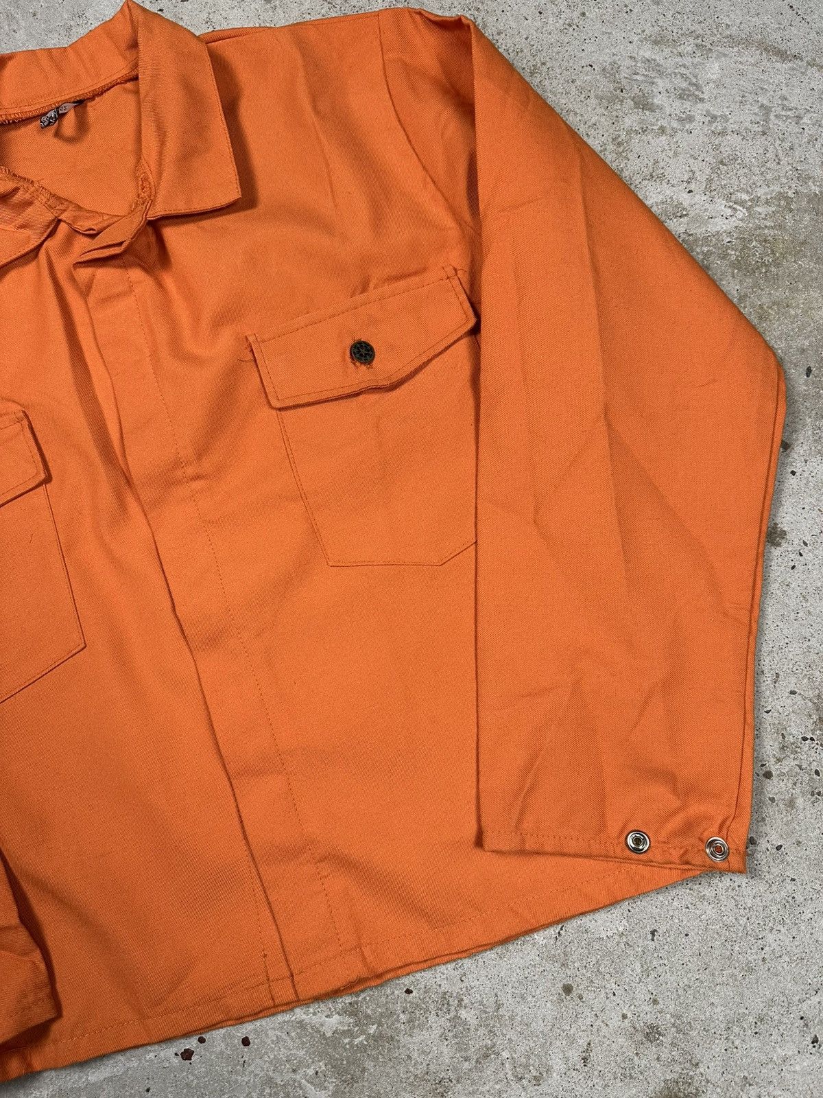 Le Laboureur Vintage Y2K Orange Workwear Jacket Utility Big Pockets Boxy Size US L / EU 52-54 / 3 - 5 Thumbnail