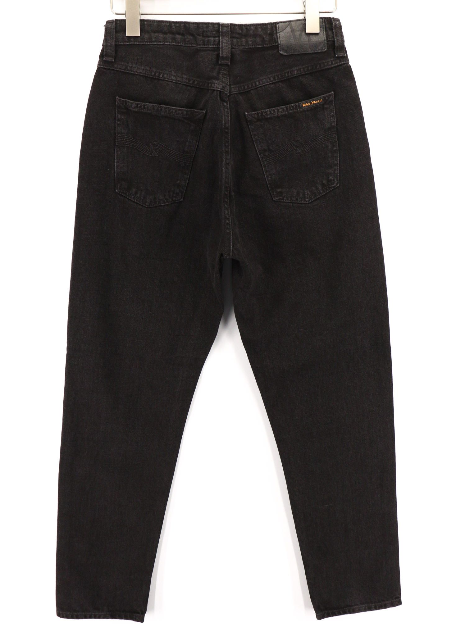 Nudie Jeans BREEZY BRIT W29/L30 Cotton Black Jeans 80615 Size 29" - 2 Thumbnail
