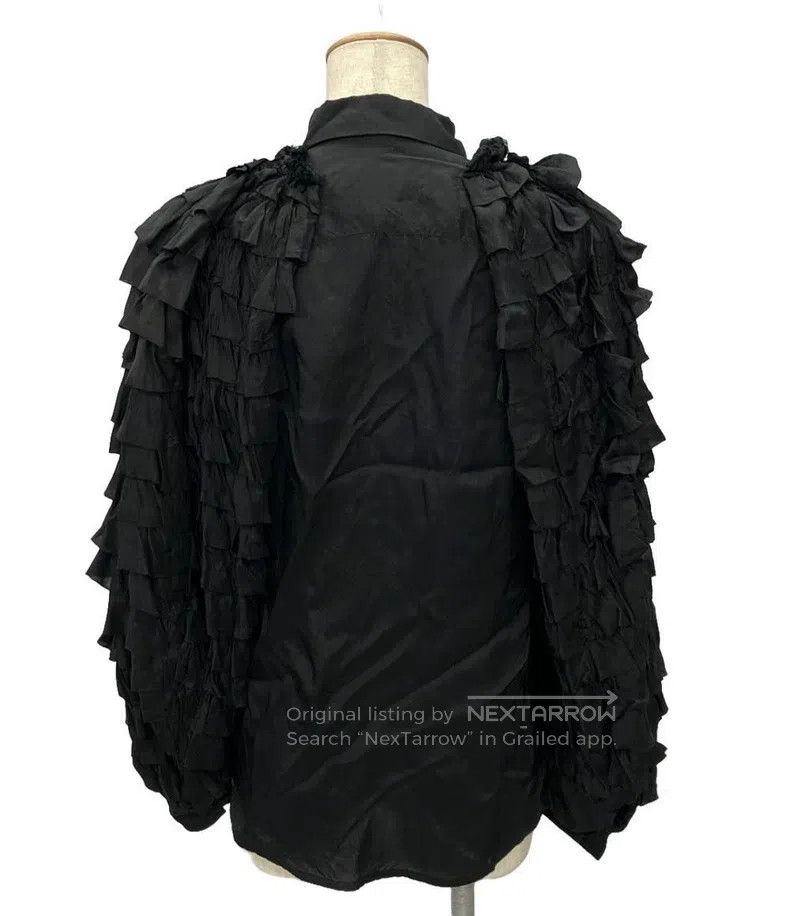 Comme des Garcons Comme Des Garcons Black Coat Size S / US 4 / IT 40 - 2 Thumbnail