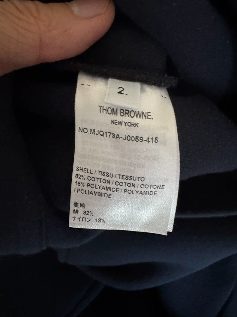 Thom Browne Thom browne Tibetan cotton straight sports pants 2504-Nexta Size US 30 / EU 46 - 7 Thumbnail
