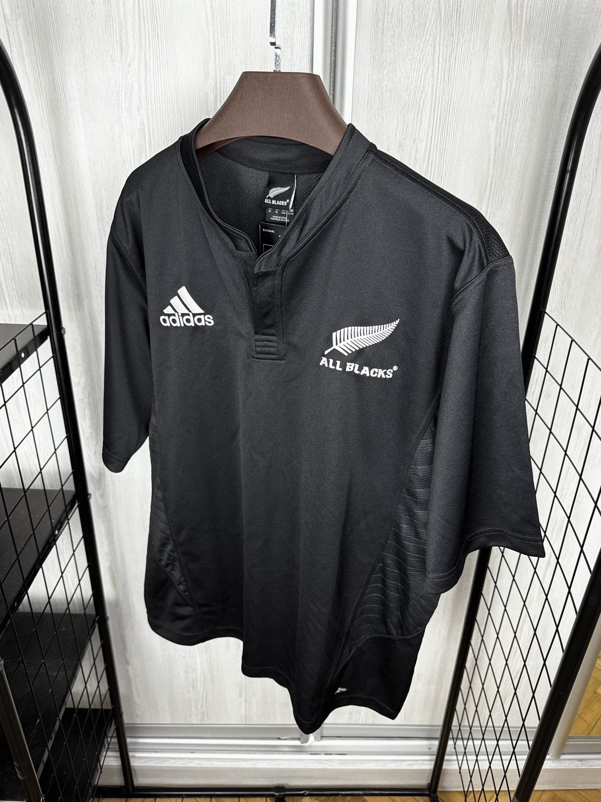 Adidas BNWT! New Zealand All Blacks adidas Rugby Jersey 2006 shirt Size US XL / EU 56 / 4 - 6 Thumbnail