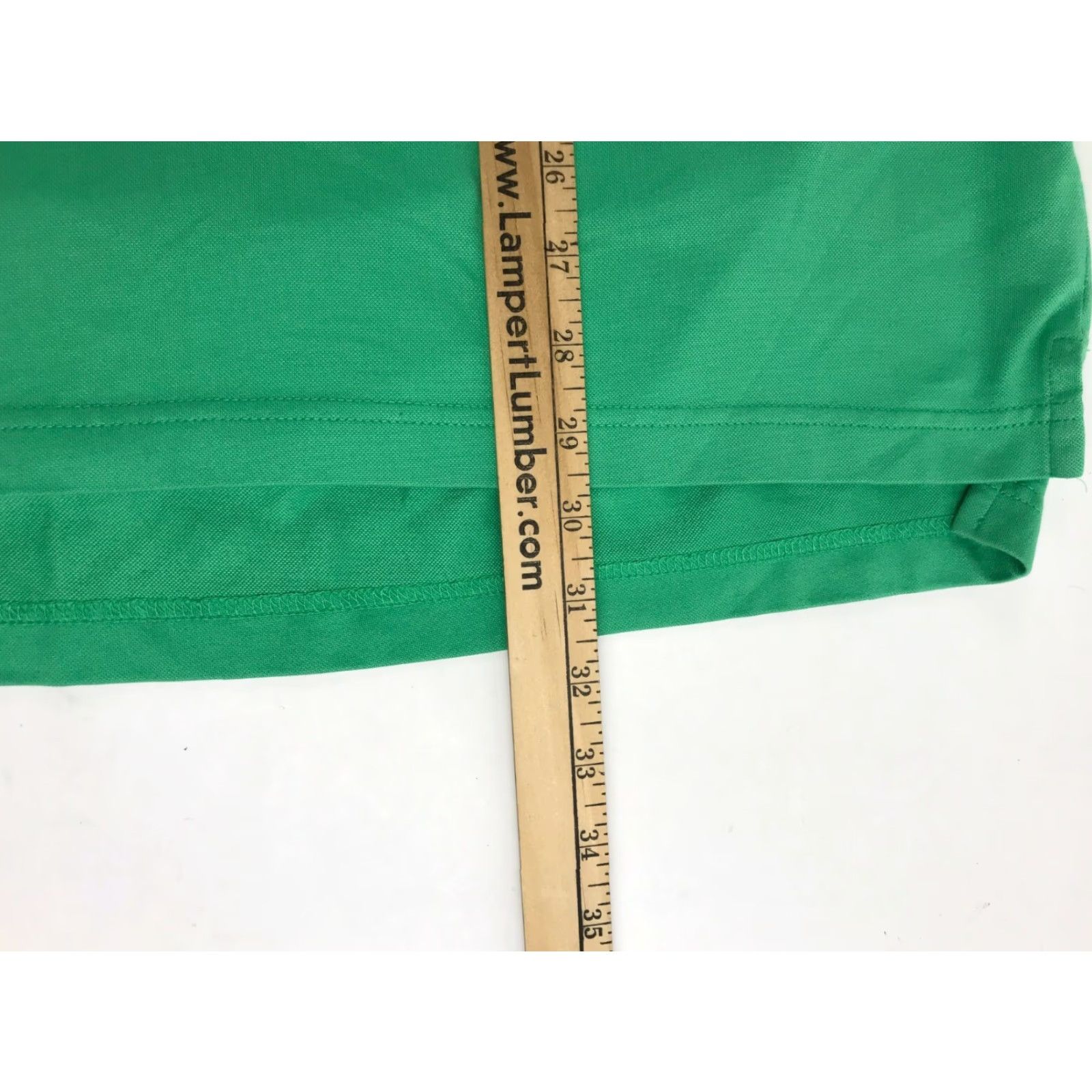 Izod IZOD Polo Shirt Men XL Golf Solid Green Short Sleeve 1/4 Button Collar Size US XL / EU 56 / 4 - 4 Thumbnail