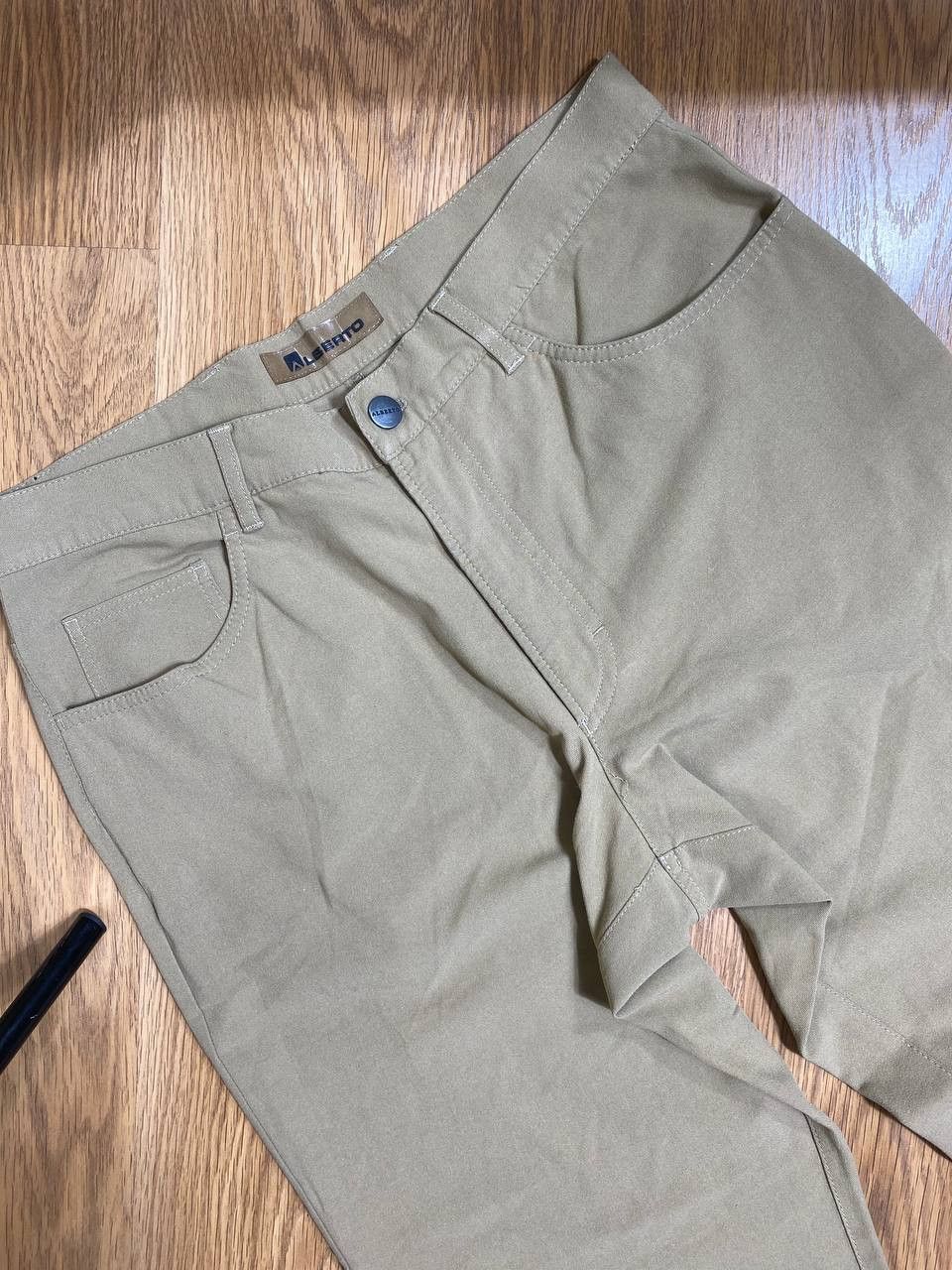 Alberto × Japanese Brand Alberto Men 34 Jeans Trousers Navy Cotton Size US 34 / EU 50 - 10 Thumbnail