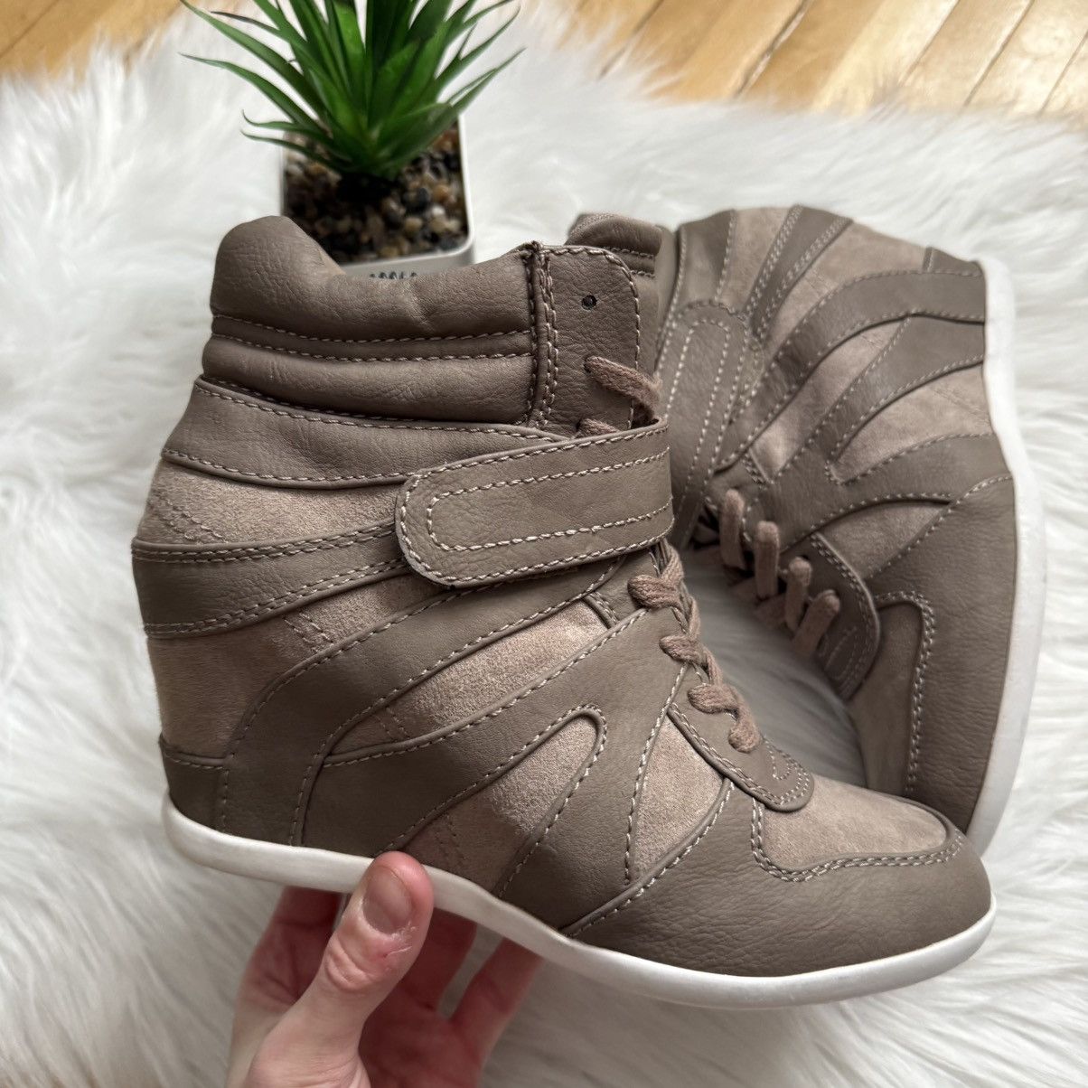 Other 📌 Vintage Catwalk like Isabel Marant Bekett Wedge Sneakers Size US 8 / IT 38 - 6 Thumbnail