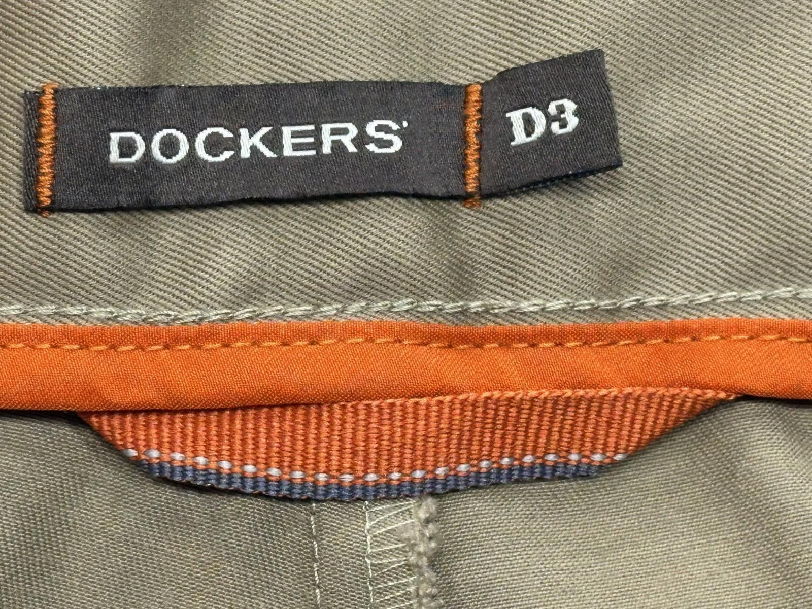 Dockers Dockers Flat Front Straight Leg Chinos Brown Mens 42/30 Size US 42 / EU 58 - 3 Thumbnail