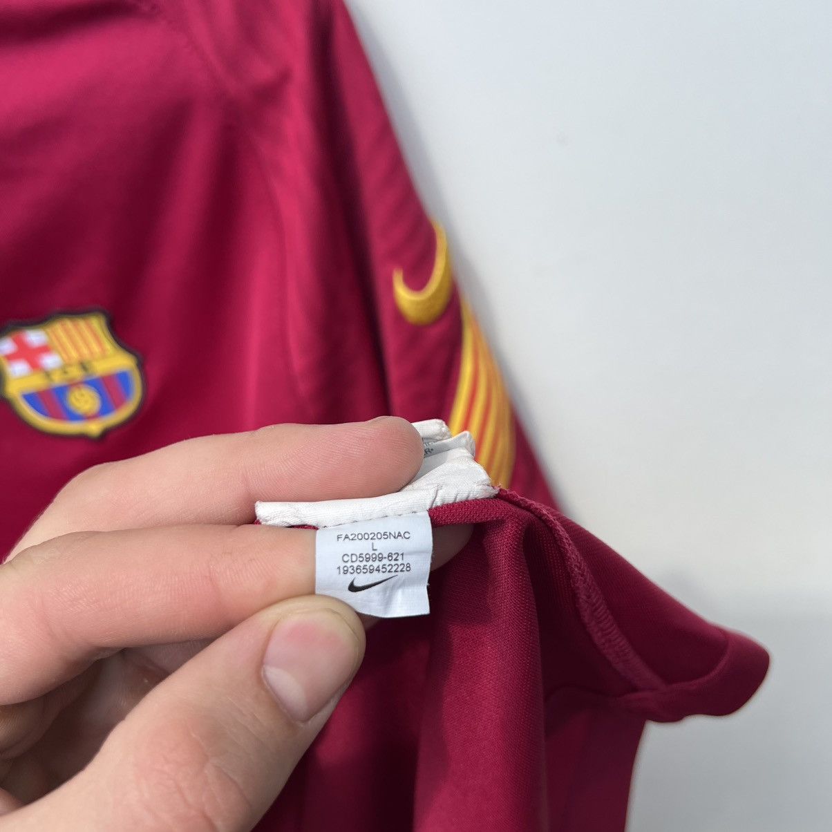 Nike Nike FC Barcelona 2020 2021 soccer jersey football t shirt Size US L / EU 52-54 / 3 - 7 Thumbnail