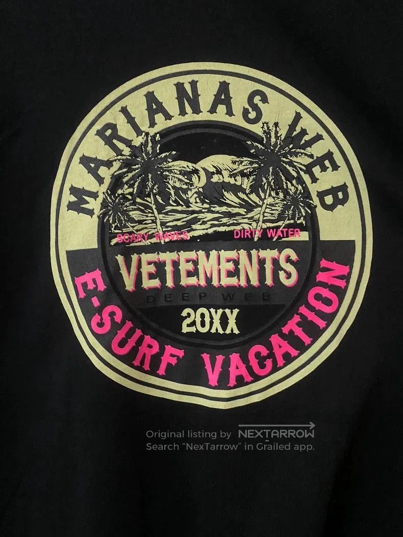 Vetements Vetements Hawaiian Short Sleeve T. Size US M / EU 48-50 / 2 - 2 Thumbnail