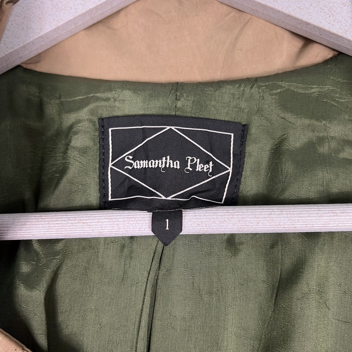 Designer 🔥 SAMANTHA PLEET TRENCH COAT MADE IN USA Size US S / EU 44-46 / 1 - 15 Thumbnail