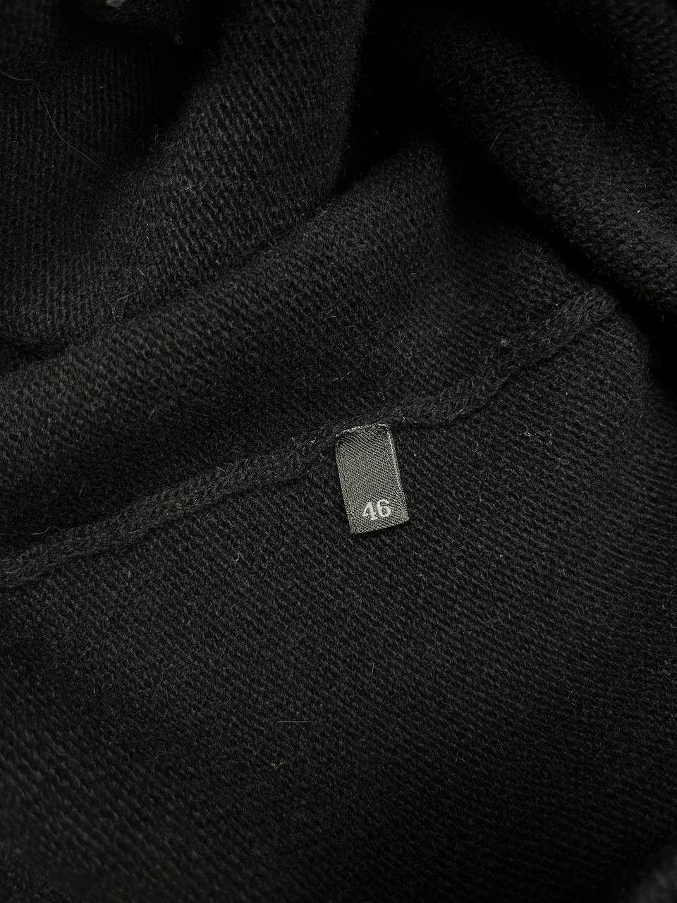 Prada PRADA Black Wool Knit Cardigan Sweater Button Long Sleevee Size US S / EU 44-46 / 1 - 4 Thumbnail