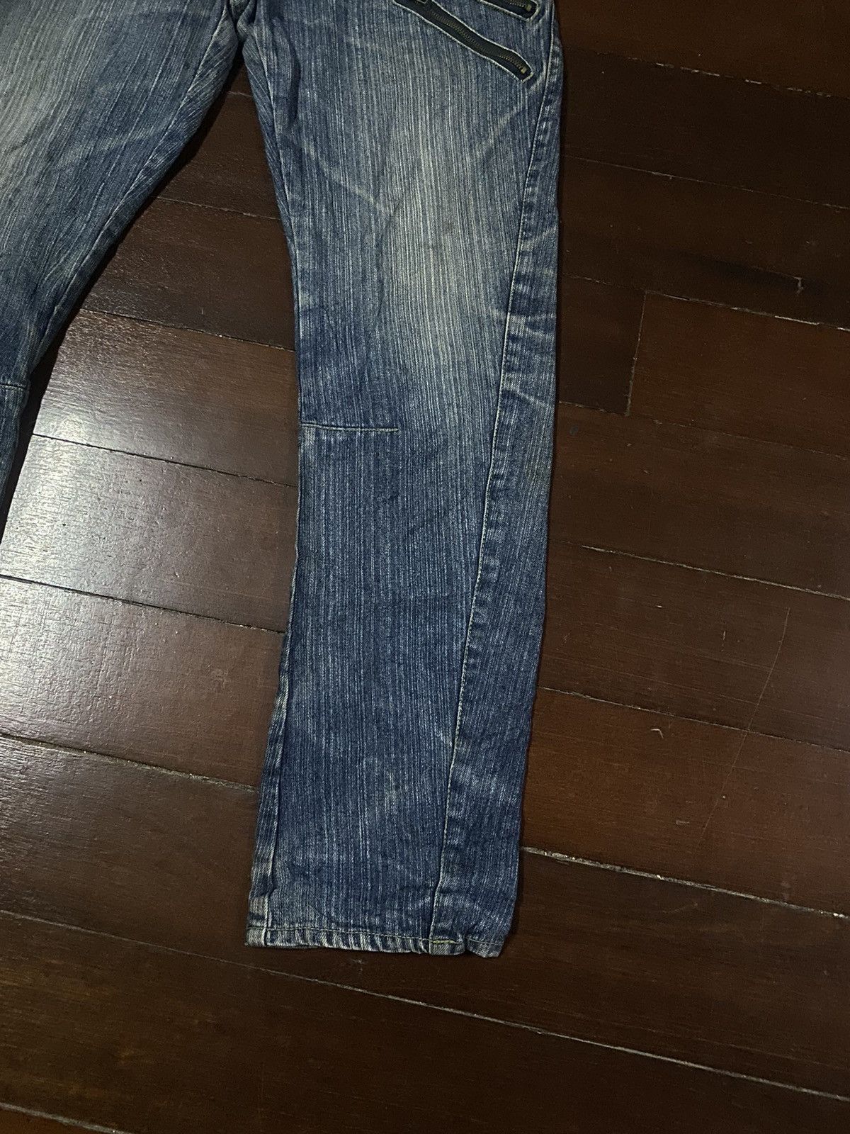 If Six Was Nine × Japanese Brand × Jean Double Waist ZIPPER Pocket Vintage Japan Denim Jeans Size US 35 - 4 Thumbnail