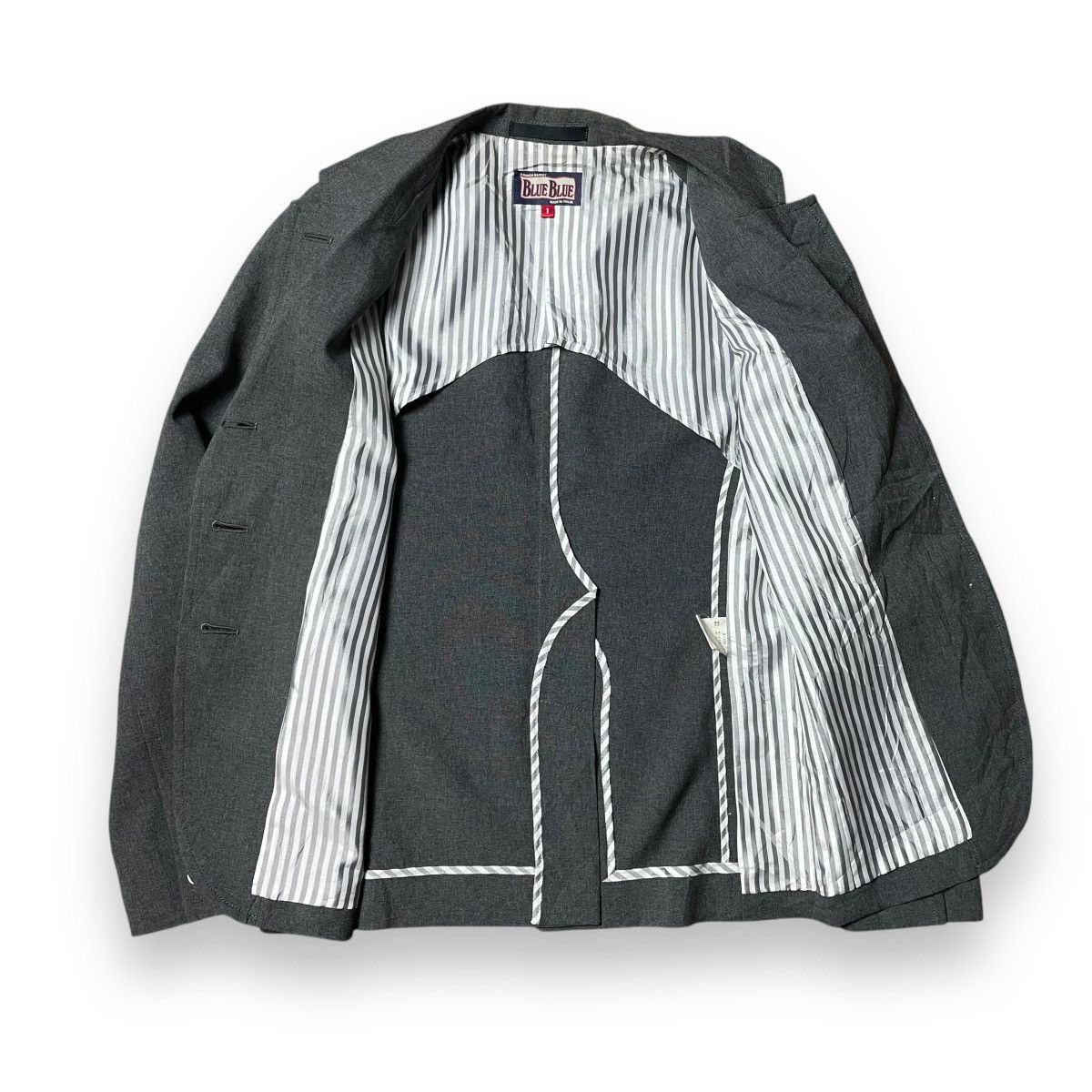 Blue Blue Japan H. RANCH MARKET x BLUE BLUE JAPAN BLAZER JACKET Size XS / US 0-2 / IT 36-38 - 8 Thumbnail