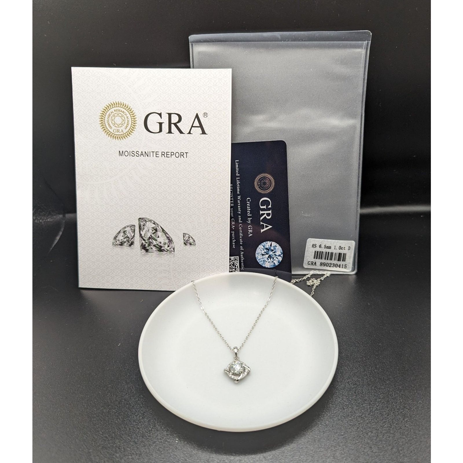 Other Moissanite Windmill Necklace 925 Silver NWT Size ONE SIZE - 6 Thumbnail