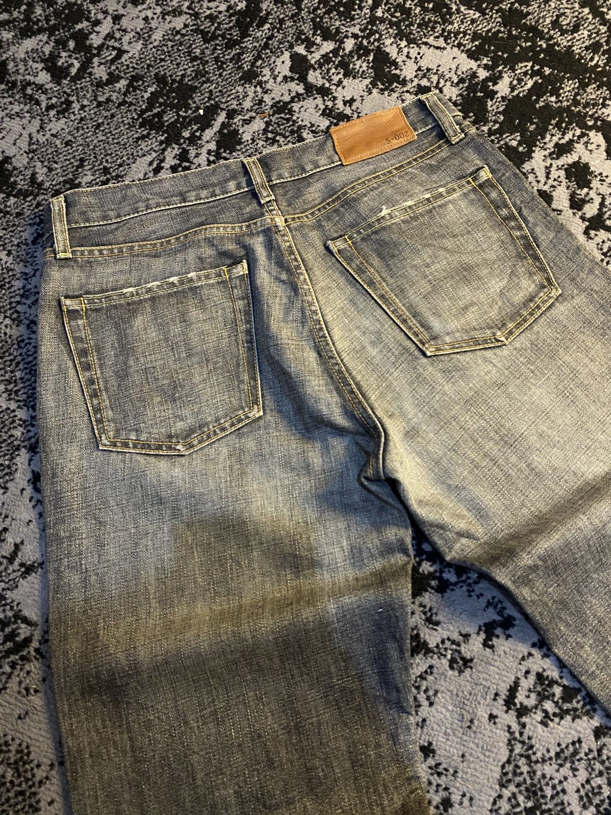 Kapital Vtg Rusty Uniqlo UJ S-002 Mud Wash Regular Jeans 🔥 Size US 32 / EU 48 - 11 Thumbnail