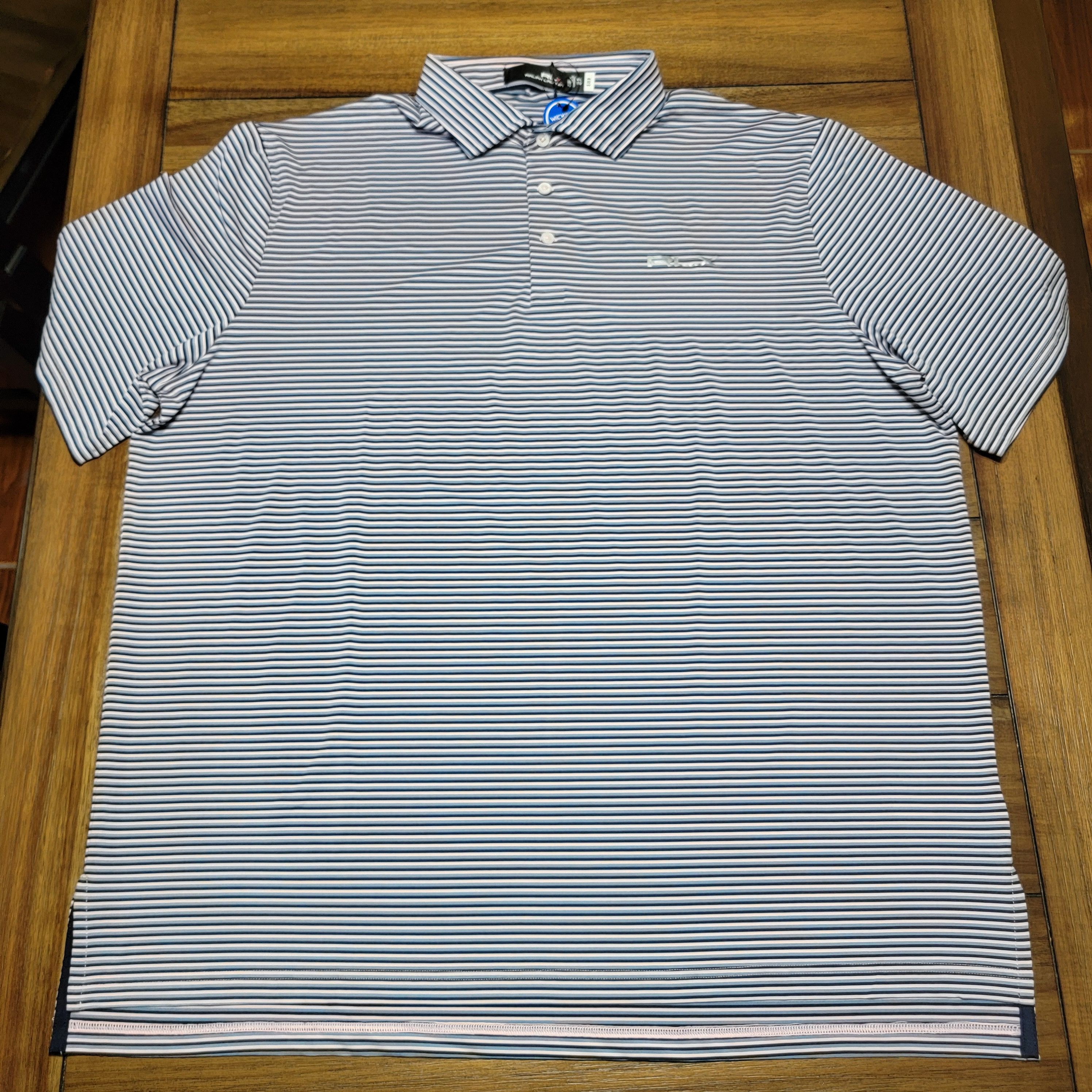 Ralph Lauren Ralph Lauren Wicking SS Pink Stripe Golf Polo - Size XXL NWT Size US XXL / EU 58 / 5 - 1 Thumbnail