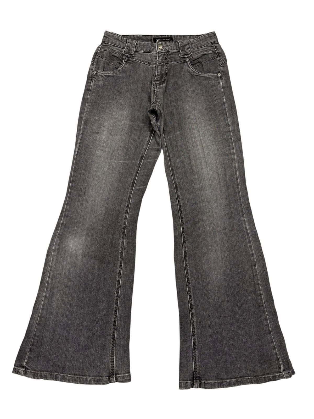 If Six Was Nine Vintage Flared Jeans Japanese Brand Nouvo x Nouvo Flare Jean Size US 28 / EU 44 - 7 Thumbnail