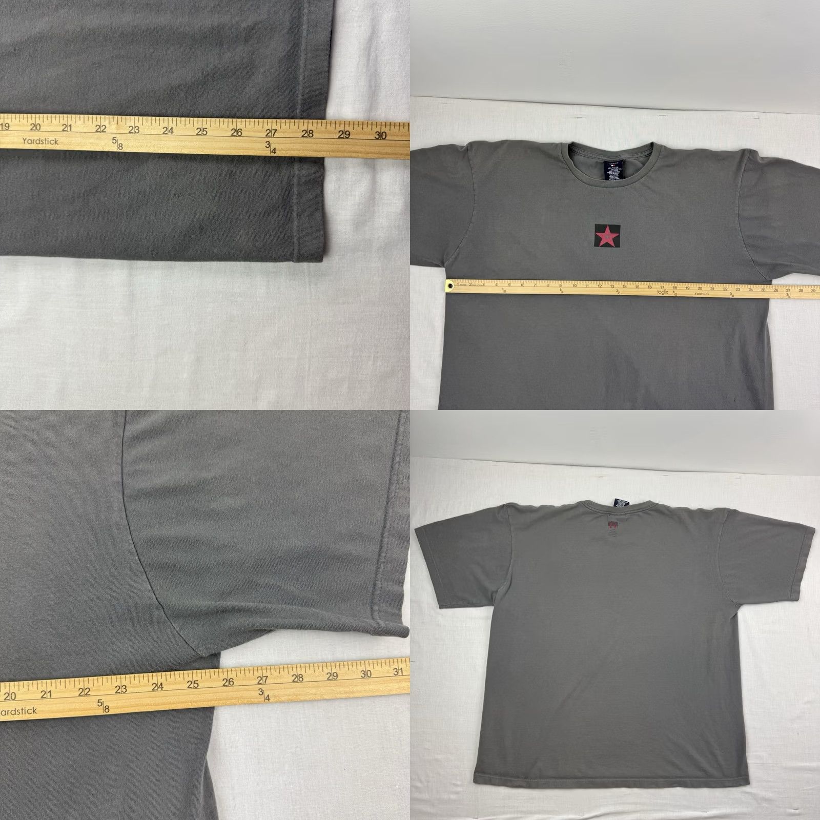Tommy Hilfiger VINTAGE Tommy Hilfiger T Shirt Adult 2XL Gray Logo Short Sleeve Crew Neck Hipster 90s USA Y2K Size US XXL / EU 58 / 5 - 8 Thumbnail