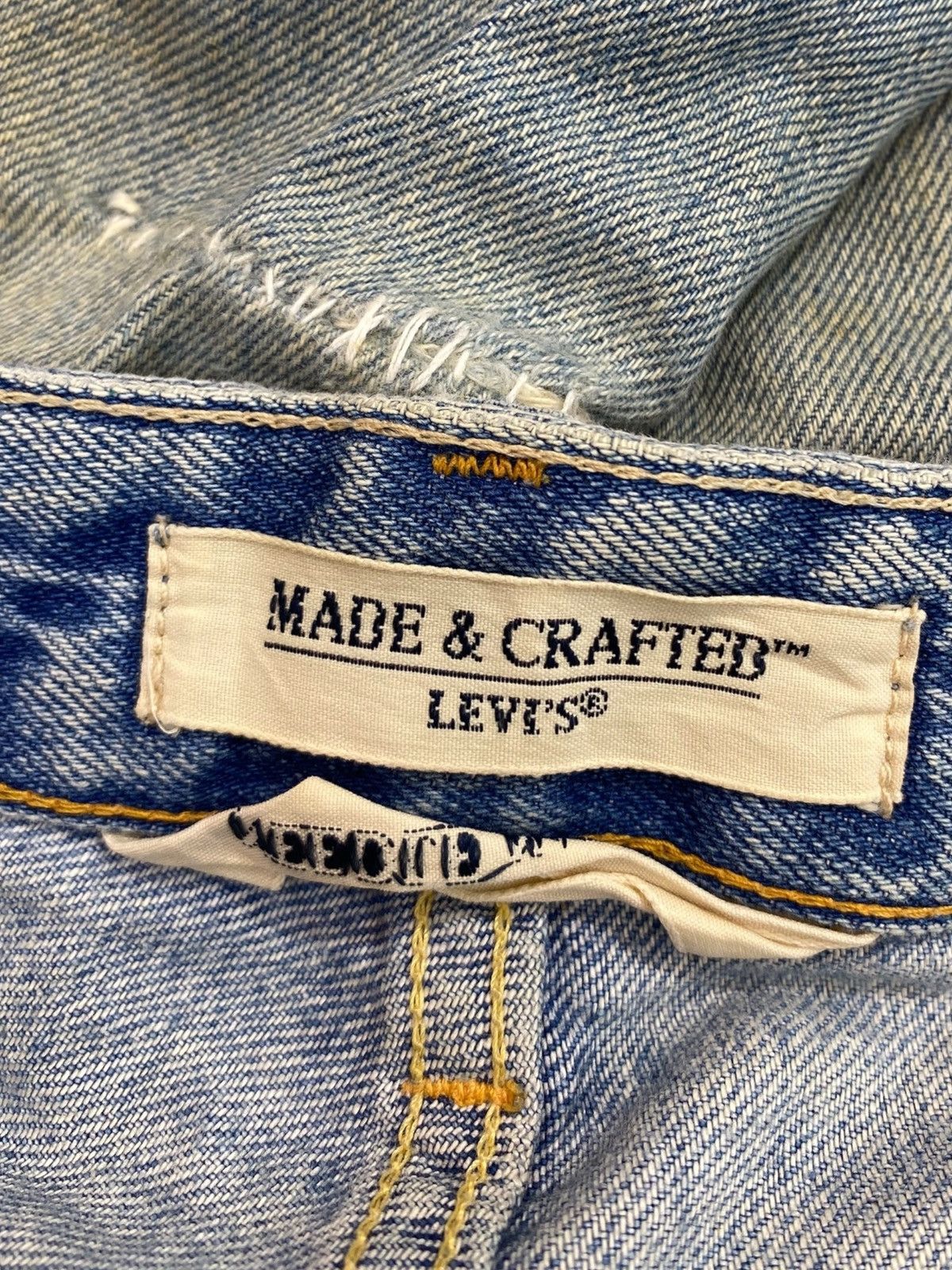 Levi's Made & Crafted Levi’s Made & Crafted Faded Blue Wash Style Soft Denim Size US 31 - 10 Thumbnail