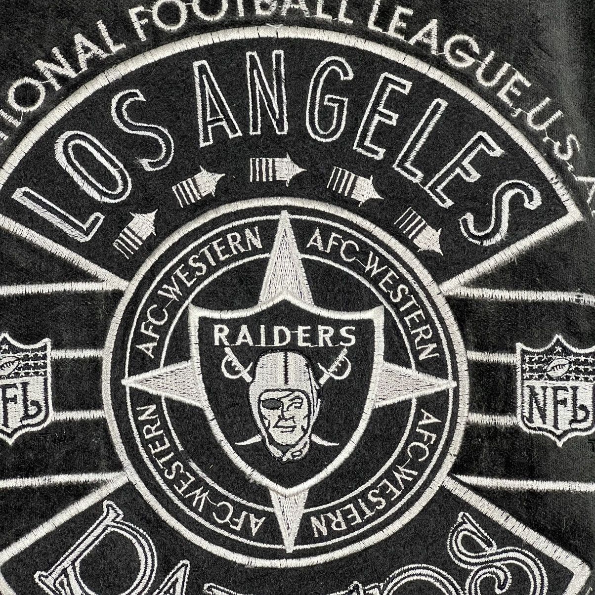 NFL 90s Vintage LOS ANGELES RAIDERS Jacket Size US M / EU 48-50 / 2 - 13 Thumbnail