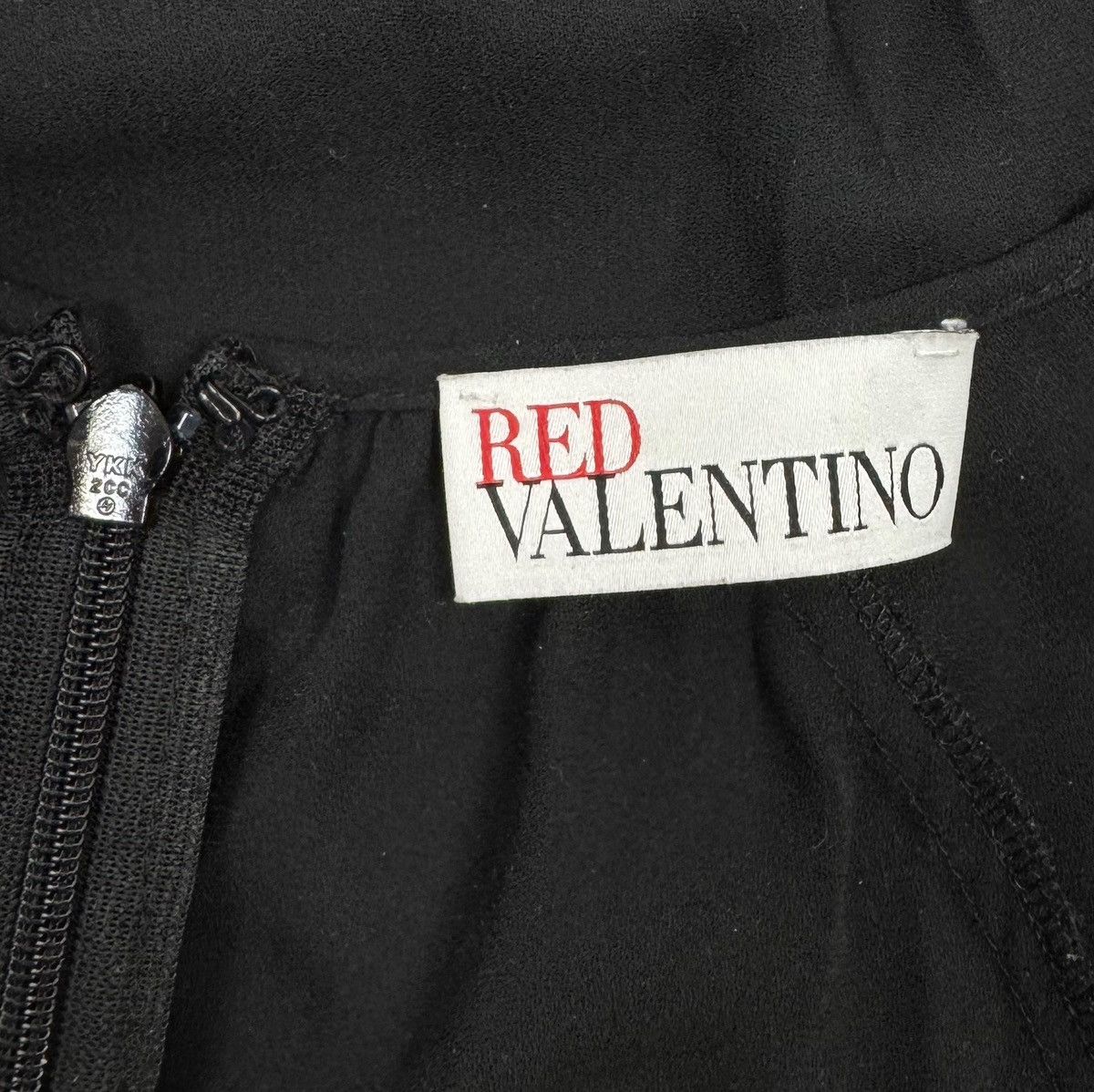 RED Valentino RED Valentino Short Pleated Dress with Lace size 42 Size M / US 6-8 / IT 42-44 - 12 Thumbnail