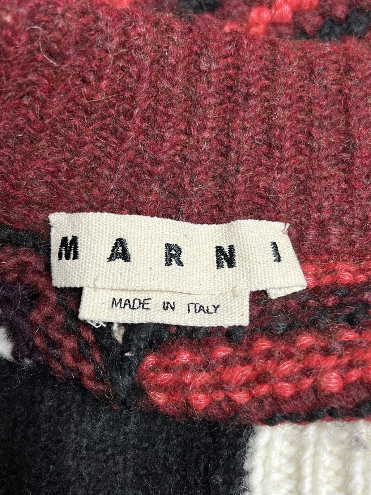 Marni [L]Marni crochet-knit Patchwork Trousers Pants Size US 34 / EU 50 - 3 Thumbnail