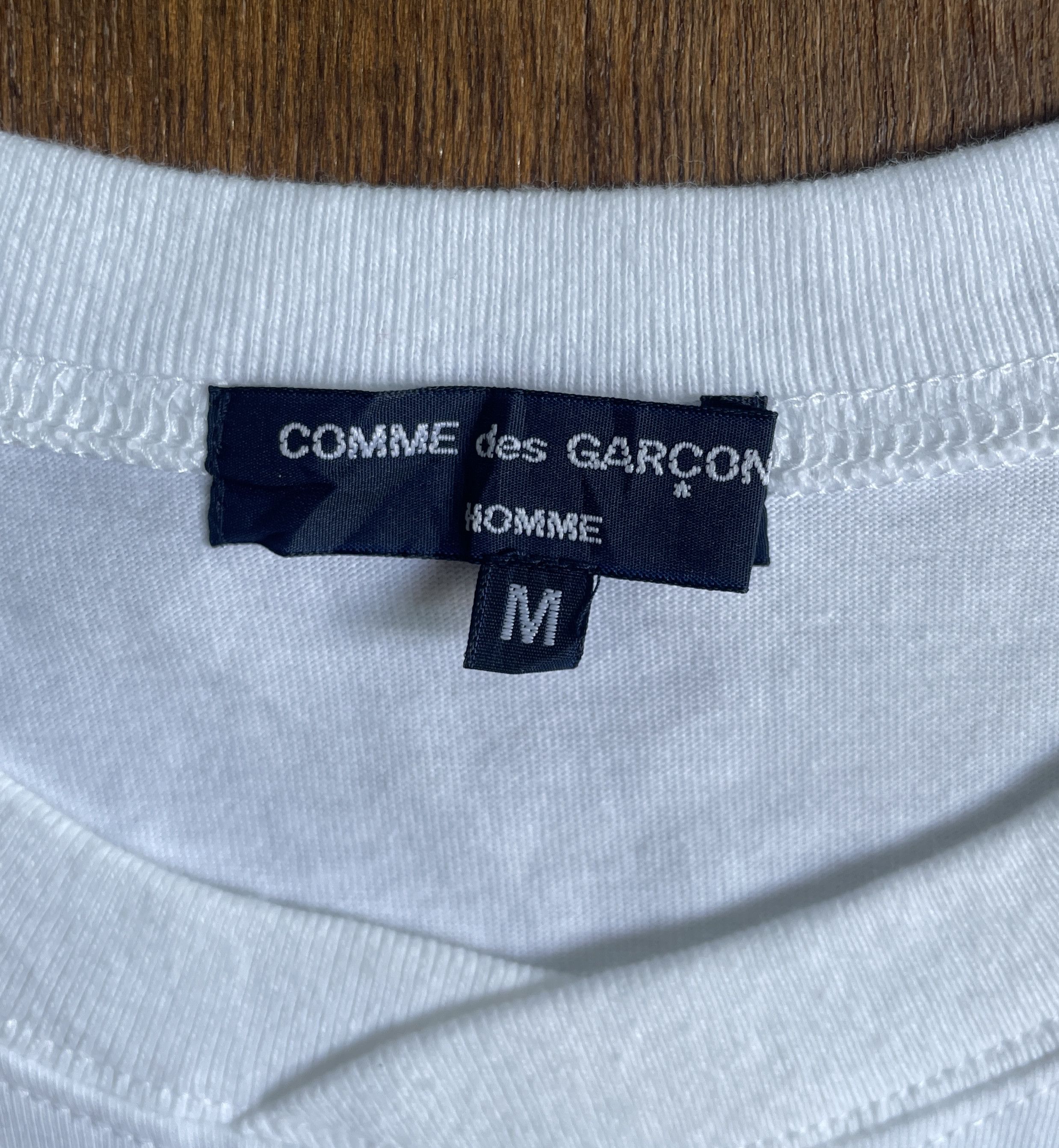 Comme des Garcons Homme COMME des GARCONS HOMME Logo Tee 2021 Size US M / EU 48-50 / 2 - 3 Thumbnail