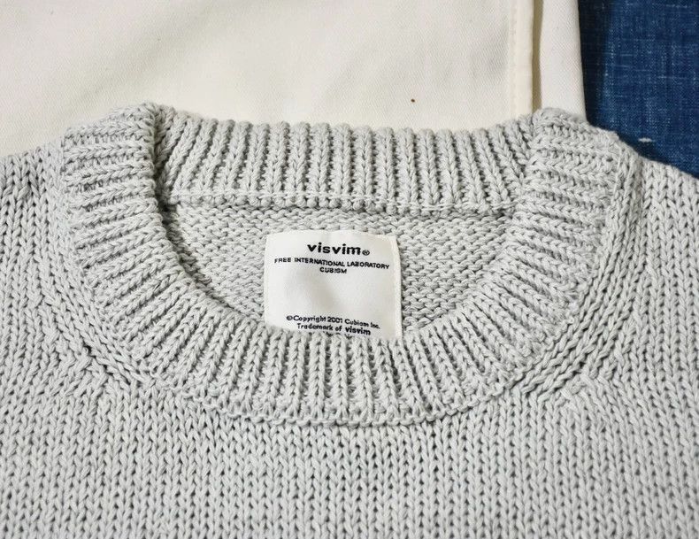 Visvim Visvim 23ss Letterman Crew Knit Vs Knitwear-2506 Size US L / EU 52-54 / 3 - 5 Thumbnail