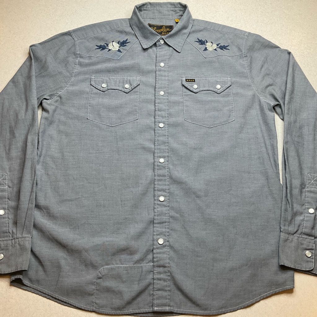 Howler Brothers Howler Bros Crosscut Hibiscus Western Pearl Snap Shirt Small Size US S / EU 44-46 / 1 - 2 Thumbnail