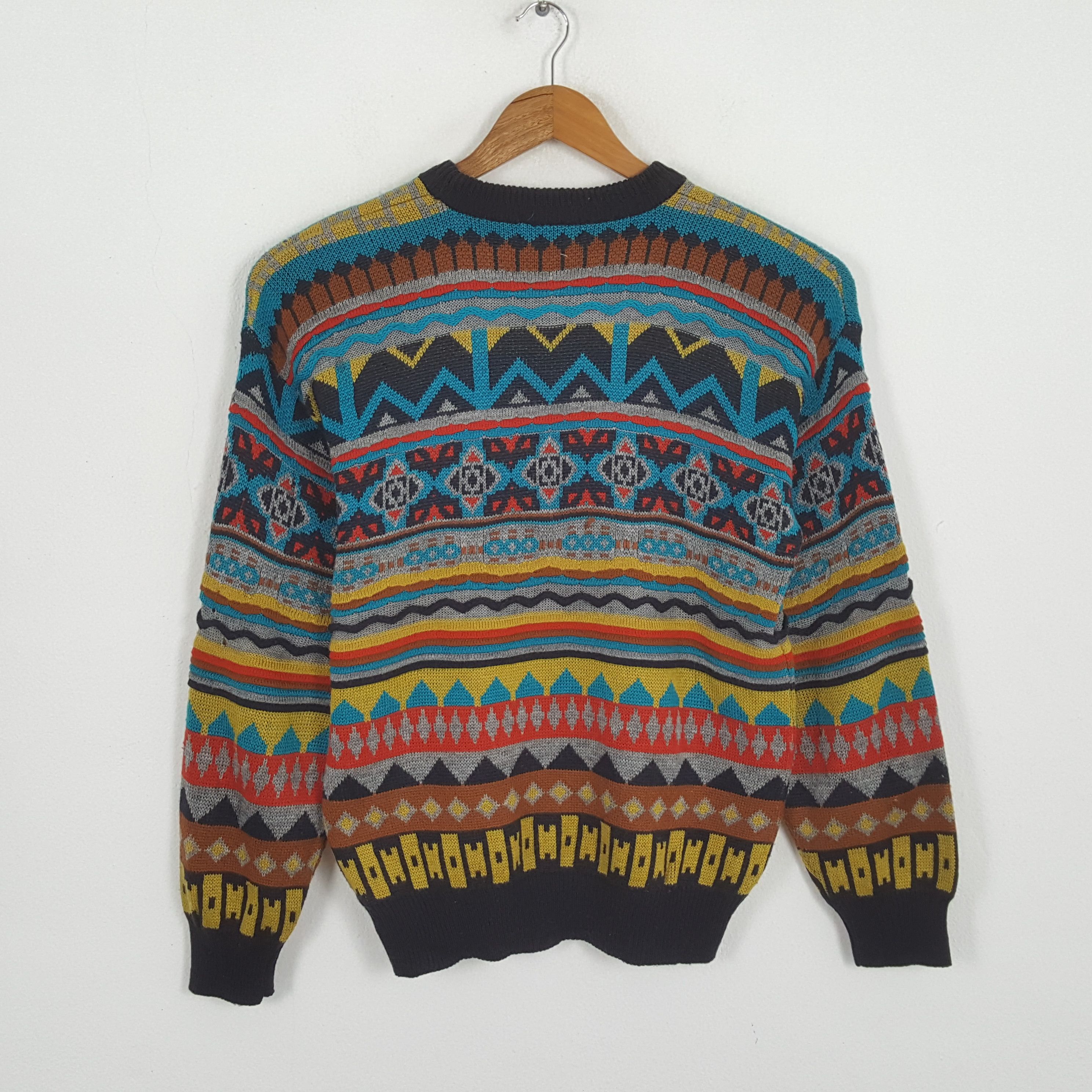 Vintage Vintage POLO HORSE Coogi Style Design Sweatshirts Size US M / EU 48-50 / 2 - 3 Thumbnail