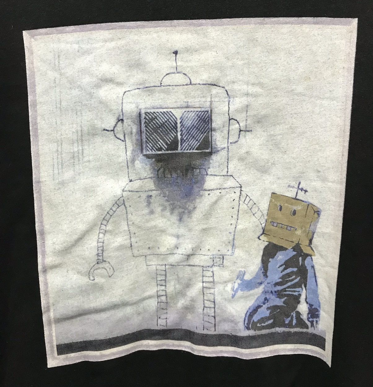 Japanese Brand × Vintage Vintage Brandalised Torquay Robot Sweatshirt Size US M / EU 48-50 / 2 - 3 Thumbnail