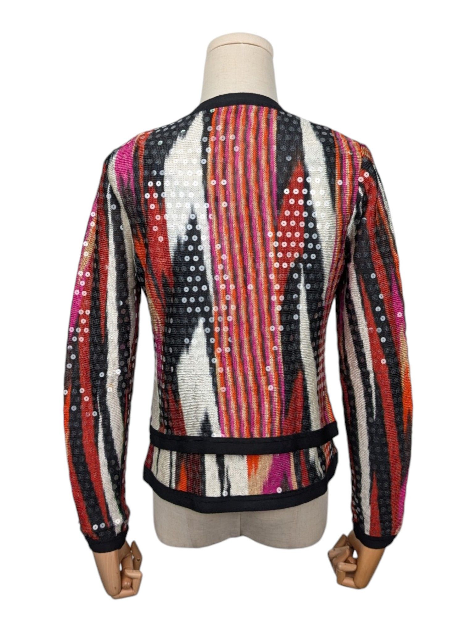 Missoni Missoni Multicolor Twin Set With Overall Glitter Sequins Size S / US 4 / IT 40 - 2 Thumbnail