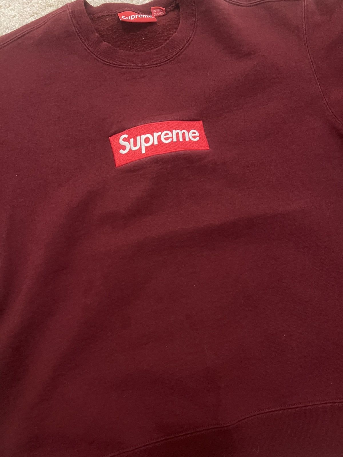 Supreme Supreme 2022 box logo crewneck Size US M / EU 48-50 / 2 - 6 Thumbnail