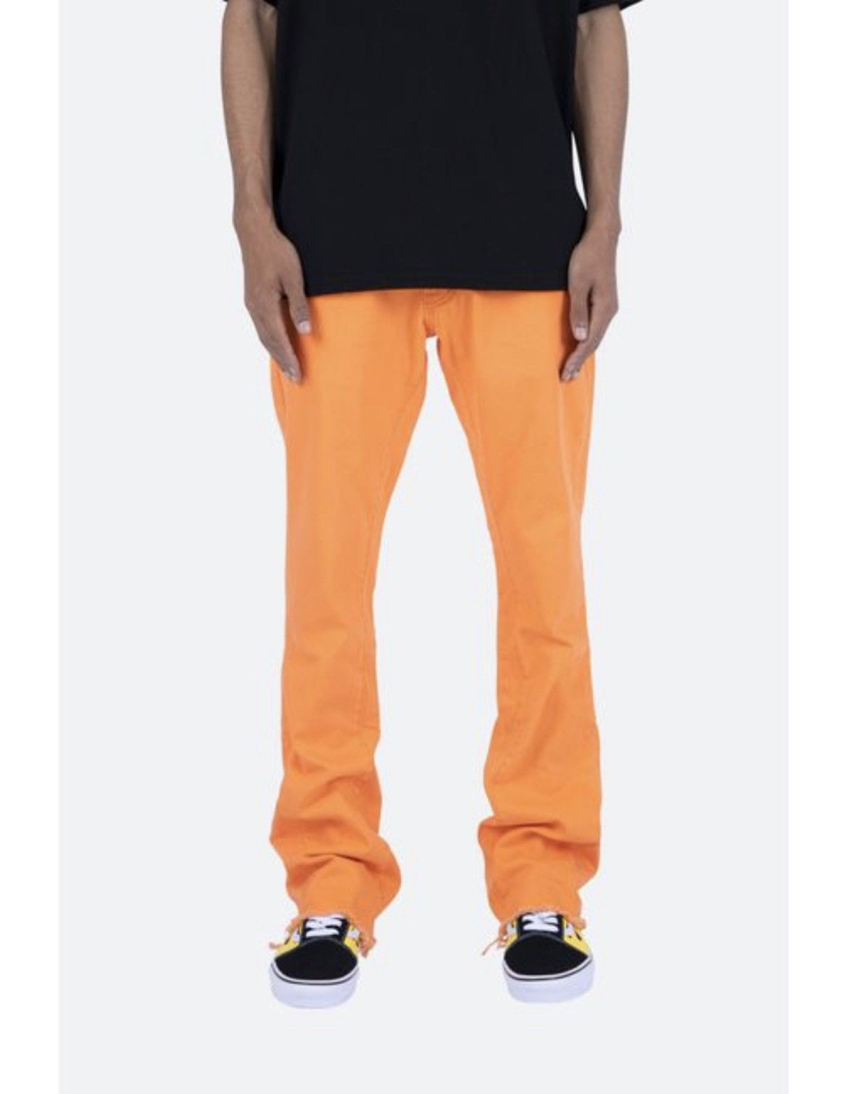Brand New Orange flare denim pants