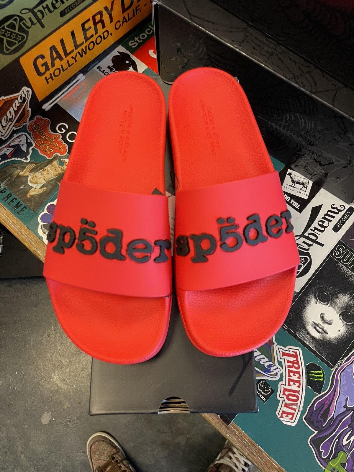 Sp5der Sp5der Slides Size US 7 / EU 40 - 1 Thumbnail