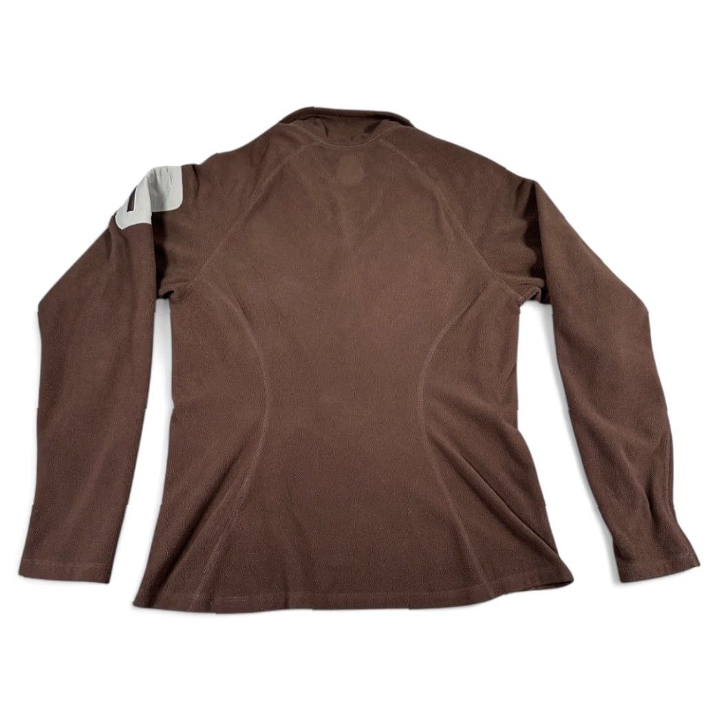Eddie Bauer VINTAGE Eddie Bauer Sweater Womens MEDIUM Brown Fleece First Ascent 1/4 Quarter Zip Size M / US 6-8 / IT 42-44 - 3 Thumbnail