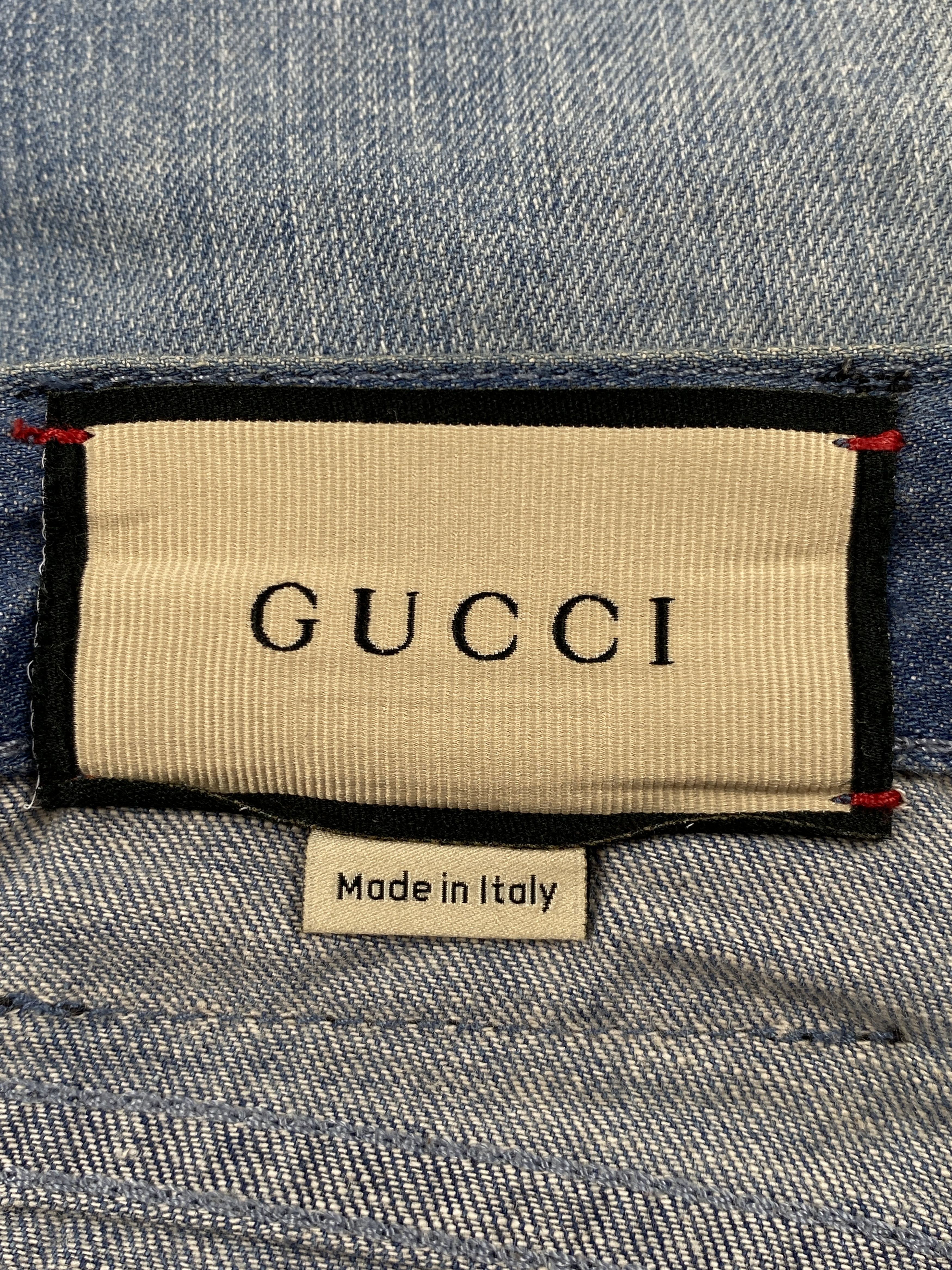 Gucci Washed Denim Jeans Size 26" / US 2 / IT 38 - 13 Thumbnail