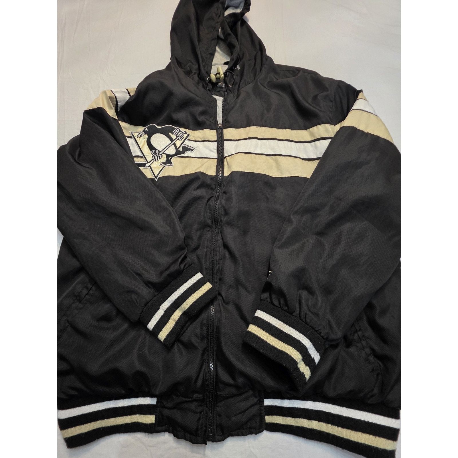 NHL Pittsburgh Penguins NHL Men's Size Xl Satin Style Vintage Size US XL / EU 56 / 4 - 1 Thumbnail