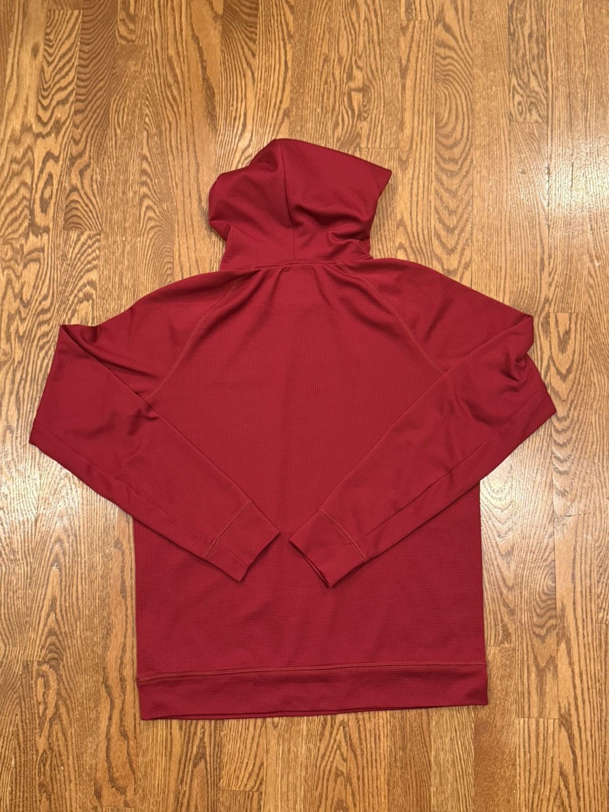 American Eagle Outfitters American Eagle Waffle Weave Raglan Sleeve Hoodie Sweatshirt Size US S / EU 44-46 / 1 - 5 Thumbnail