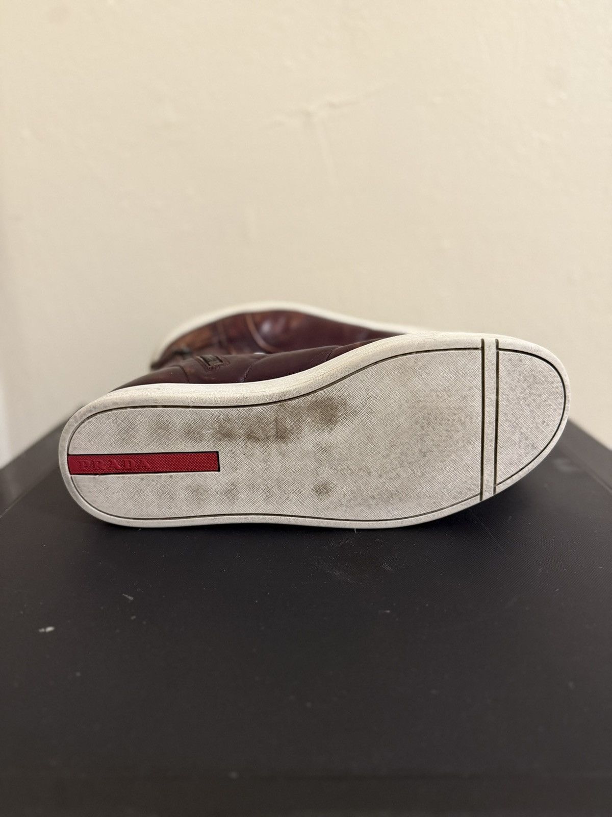Prada Prada fidello Vintage hi-top sneakers Size US 9.5 / EU 42-43 - 2 Thumbnail