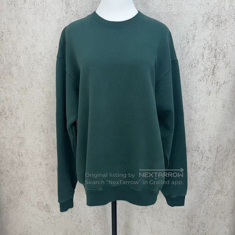 Balenciaga Balenciaga Green Sweatshirt Size US S / EU 44-46 / 1 - 1 Thumbnail