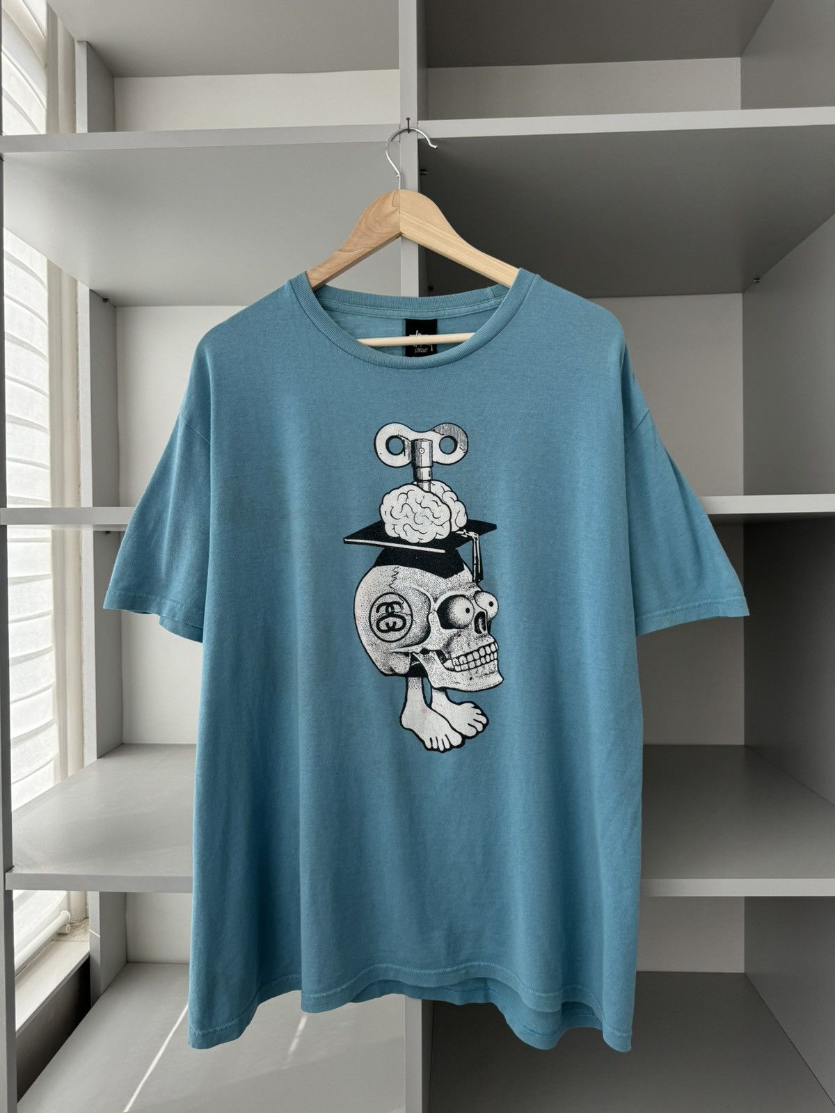 Stussy × Vintage Stussy Vintage Knowledge Is King T-Shirt Size US L / EU 52-54 / 3 - 1 Thumbnail