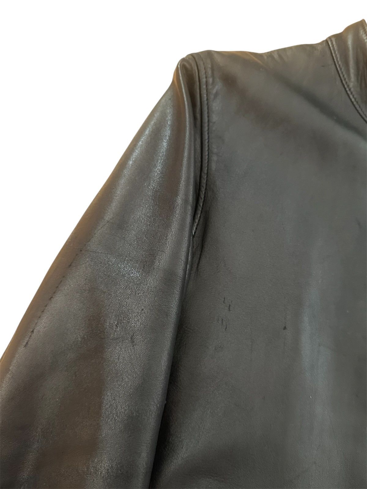 Saint Laurent Paris Saint Laurent FW14 Cafe Racer Leather Jacket Size US S / EU 44-46 / 1 - 5 Thumbnail