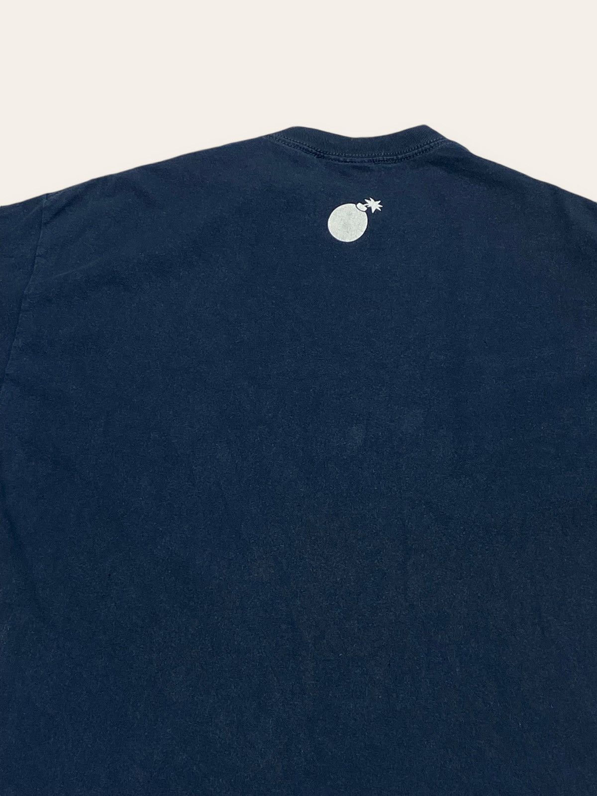 The Hundreds Vintage THE HUNDREDS Big Logo Deep Navy Tee Shirt Size US L / EU 52-54 / 3 - 5 Thumbnail
