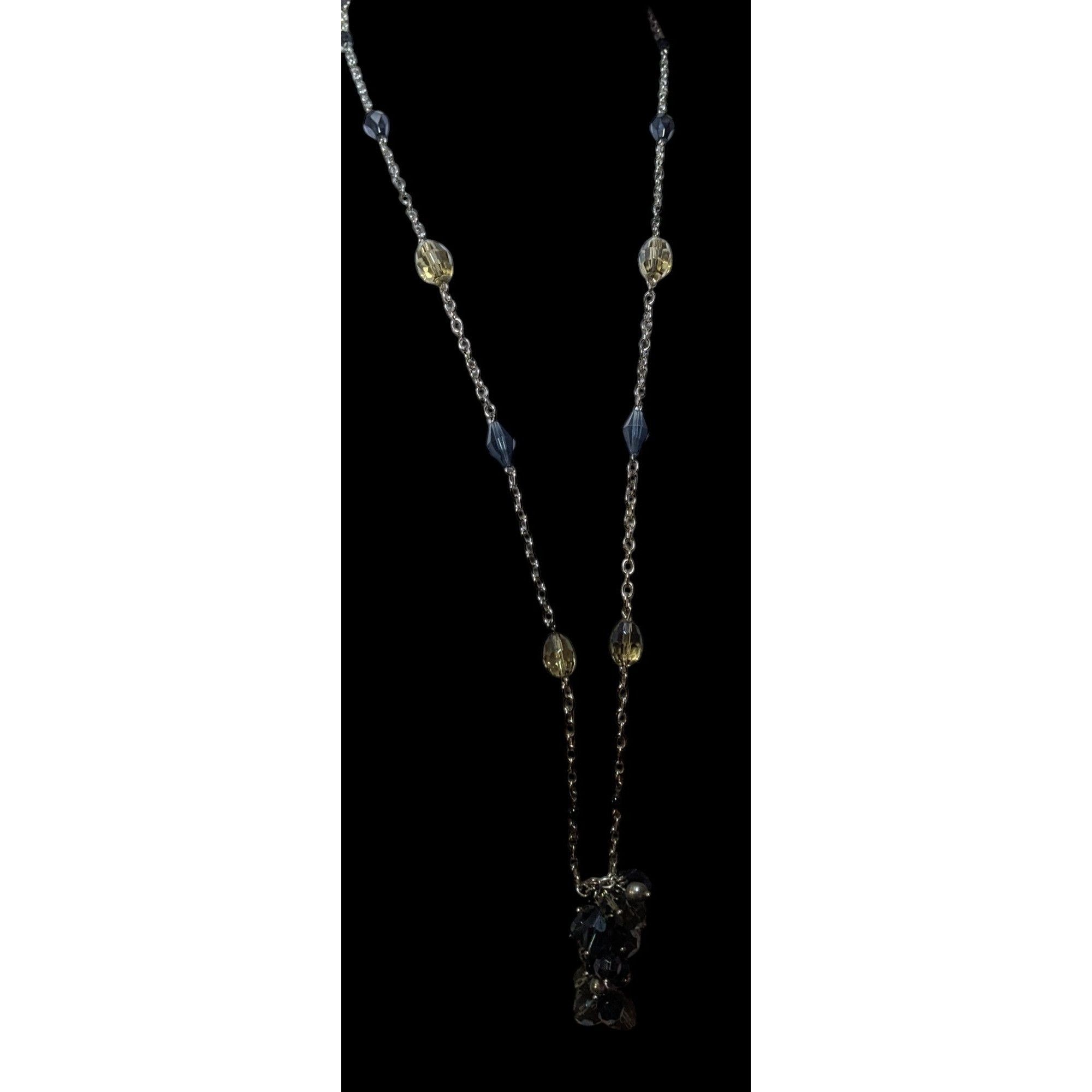 Other Lia Sophia Glass Beaded Cluster Station Necklace Size ONE SIZE - 5 Thumbnail