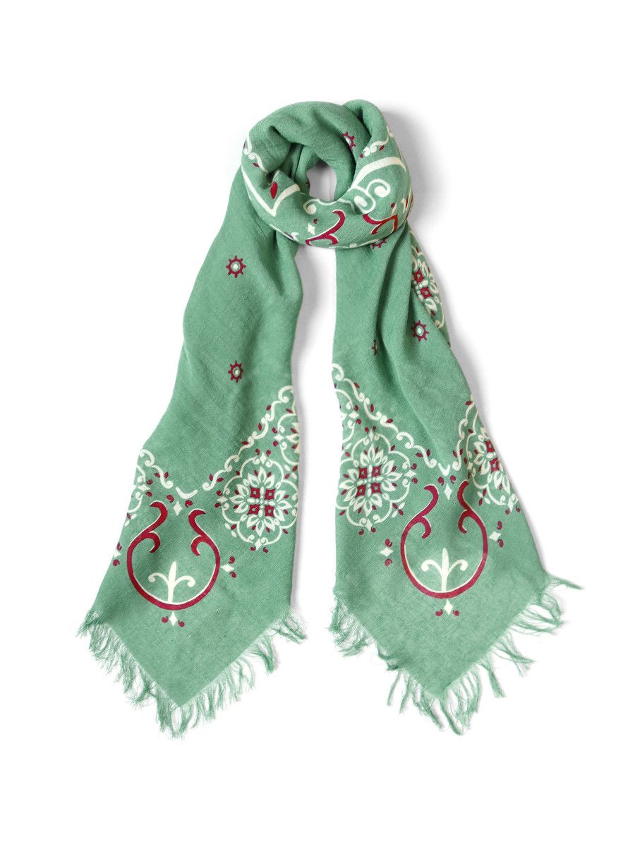 Kapital kapital Hemp Rayon Fringe Scarf Habanaja Size ONE SIZE - 1 Thumbnail